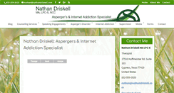 Desktop Screenshot of nathandriskell.com